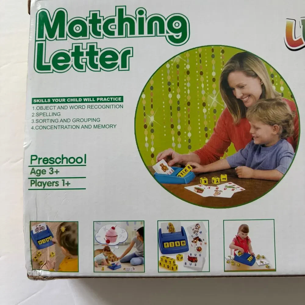 Let's Go | Matching Letter Spelling Toy EUC